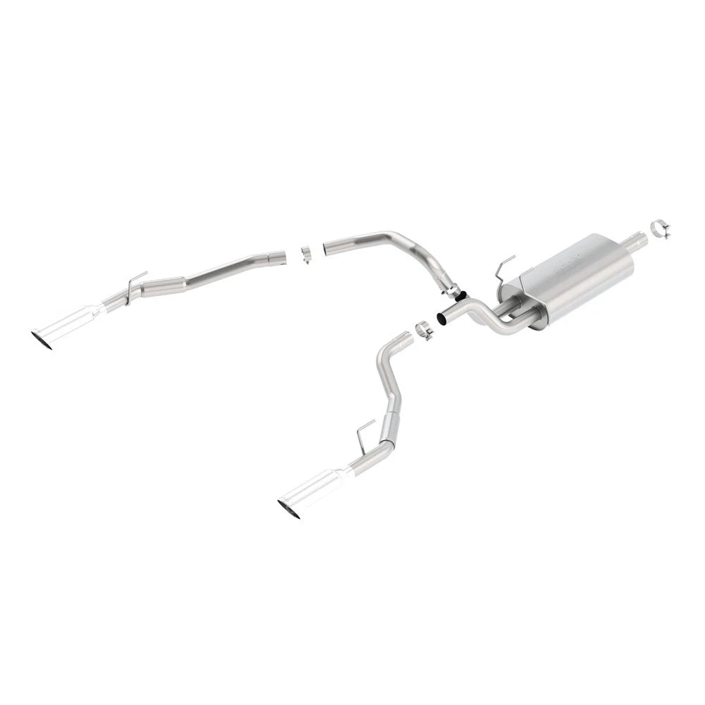 Borla Cat-Back Touring 09-15 Ram 1500 5.7L EC SB Truck Single Spilt Rear Exit Through Bumper