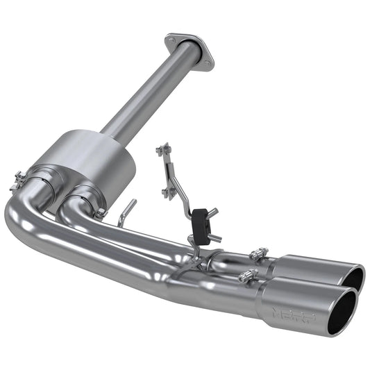 MBRP 15-16 Ford F-150 2.7L/3.5L/5.0L 3in Cat Back Single Side Pre-Axle Dual Exit T304