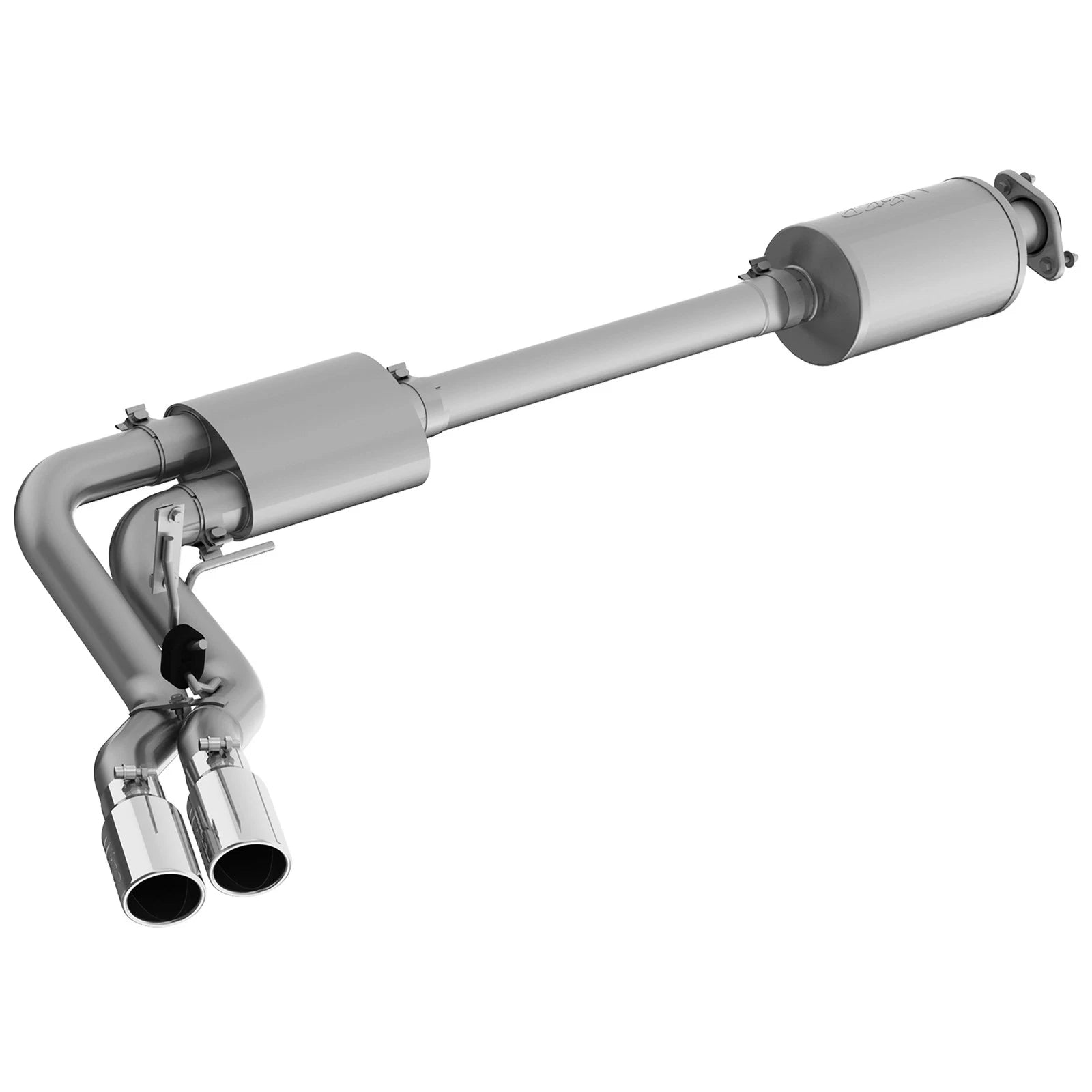 MBRP 15-20 Ford F150 T304 Pre-Axle 4in OD Tips Dual Outlet 3in Cat Back Exhaust
