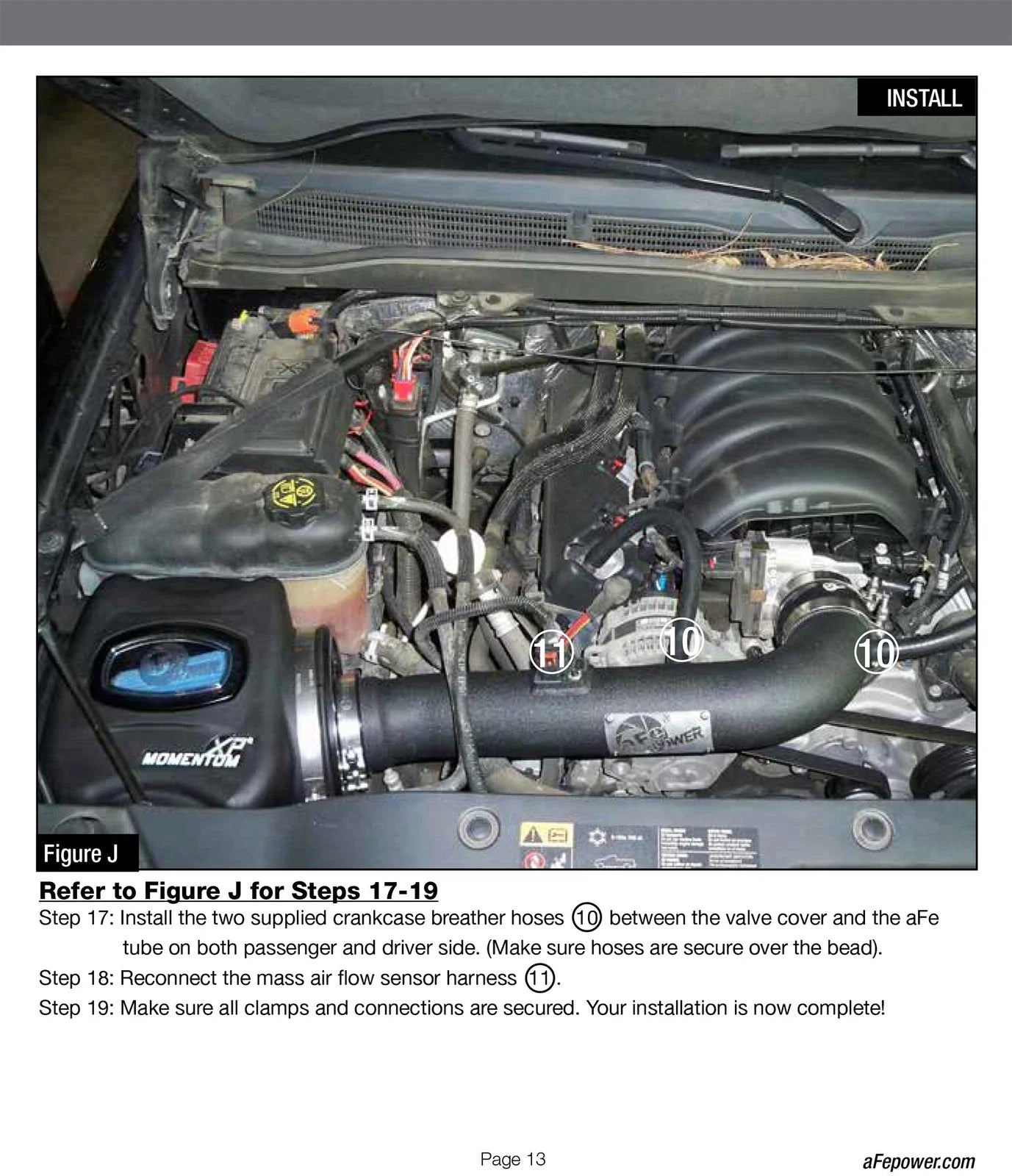 aFe Momentum XP Cold Air Intake System w/ Pro 5R Media Brushed 14-19 GM Silverado/Sierra 1500