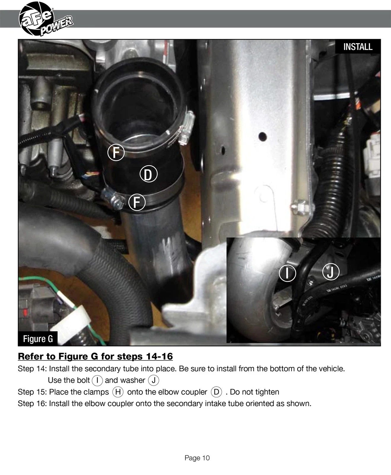 aFe Takeda Intakes Stage-2 PDS AIS PDS Mazda 3 10-11 L4-2.5L (blk)