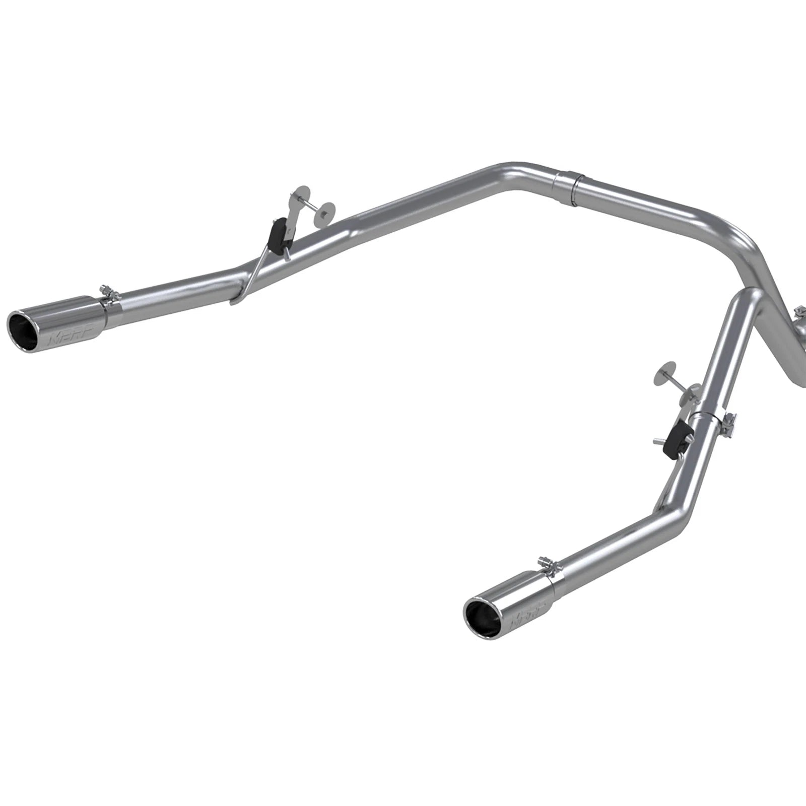MBRP 2004-2005 Dodge Ram Hemi 1500 5.7L SC/CC-SB Cat Back Dual Split Rear