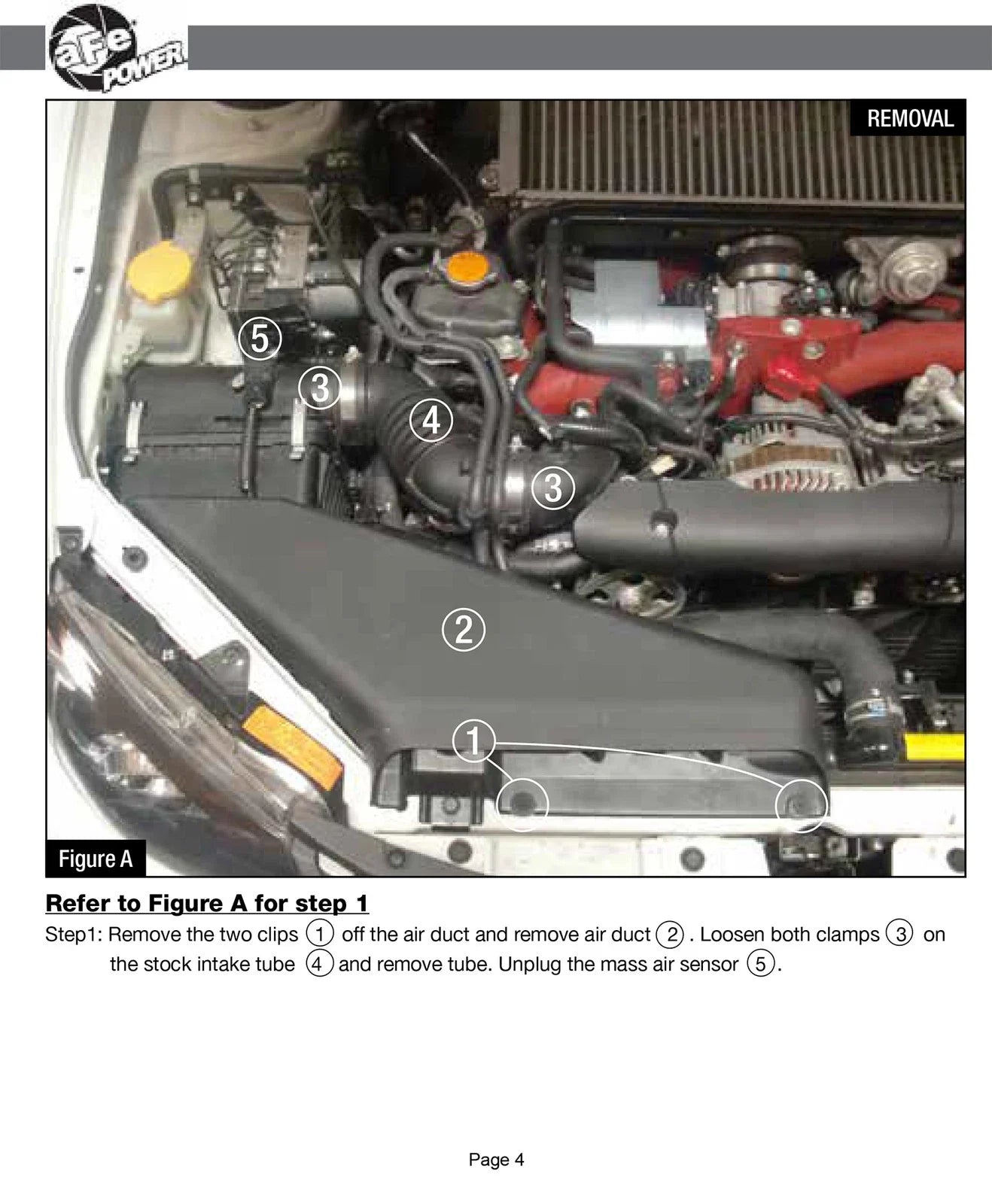 aFe Takeda Intakes Stage-2 PDS AIS PDS Subaru WRX/STI 08-12 H4-2.5L (t) (pol)