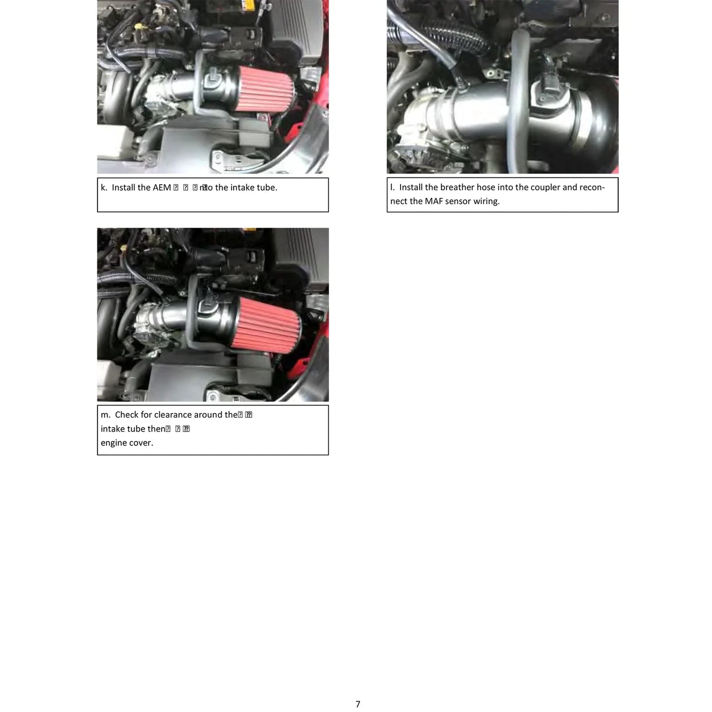 AEM 14-16 Mazda 6 2.5L - Cold Air Intake System