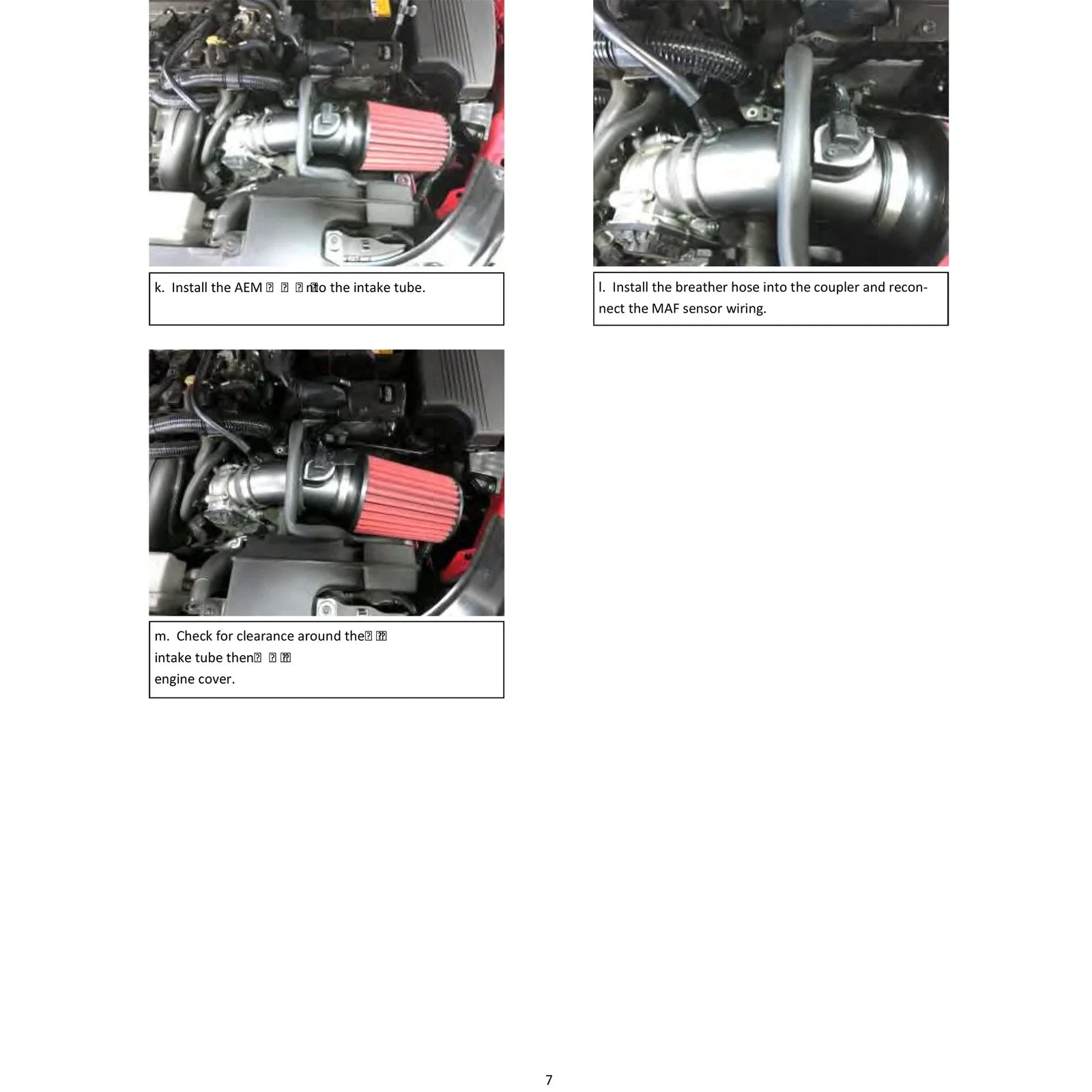 AEM 14-16 Mazda 6 2.5L - Cold Air Intake System