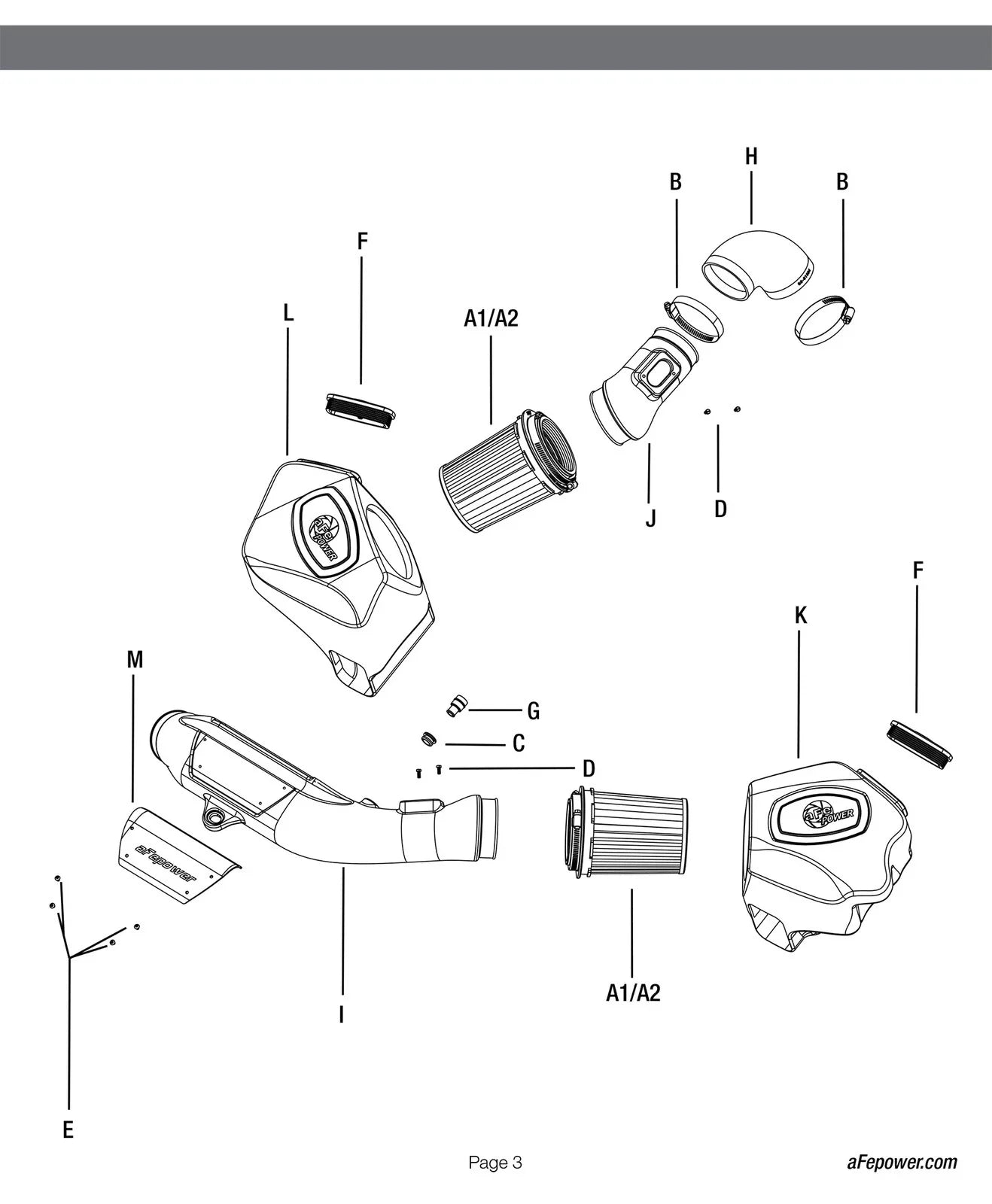 aFe Momentum Pro 5R Cold Air Intake System 15-18 BMW M3/M4 (F80/82/83) L6-3.0L (tt) S55