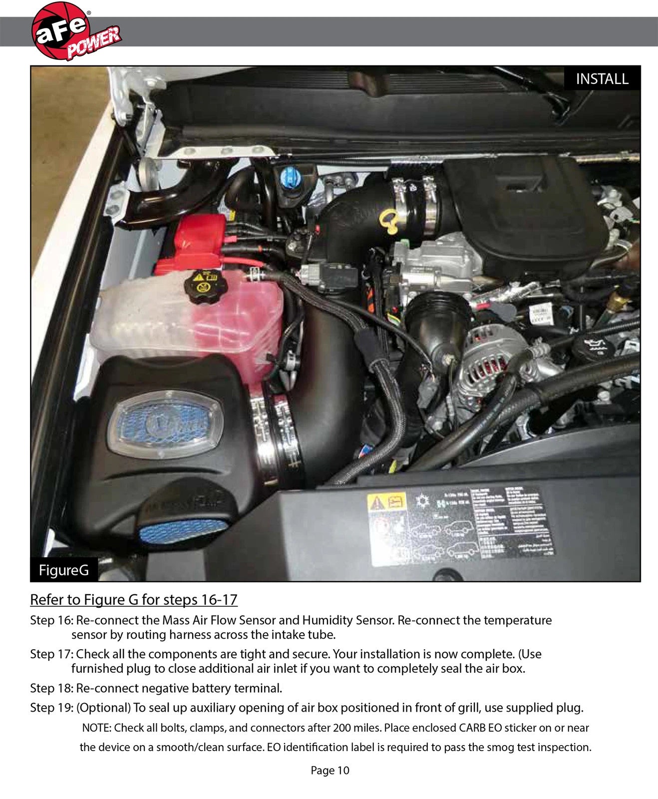 aFe Momentum HD Pro DRY S Stage 2 Intake System 11-16 GM Diesel Trucks V8-6.6L (td) LML