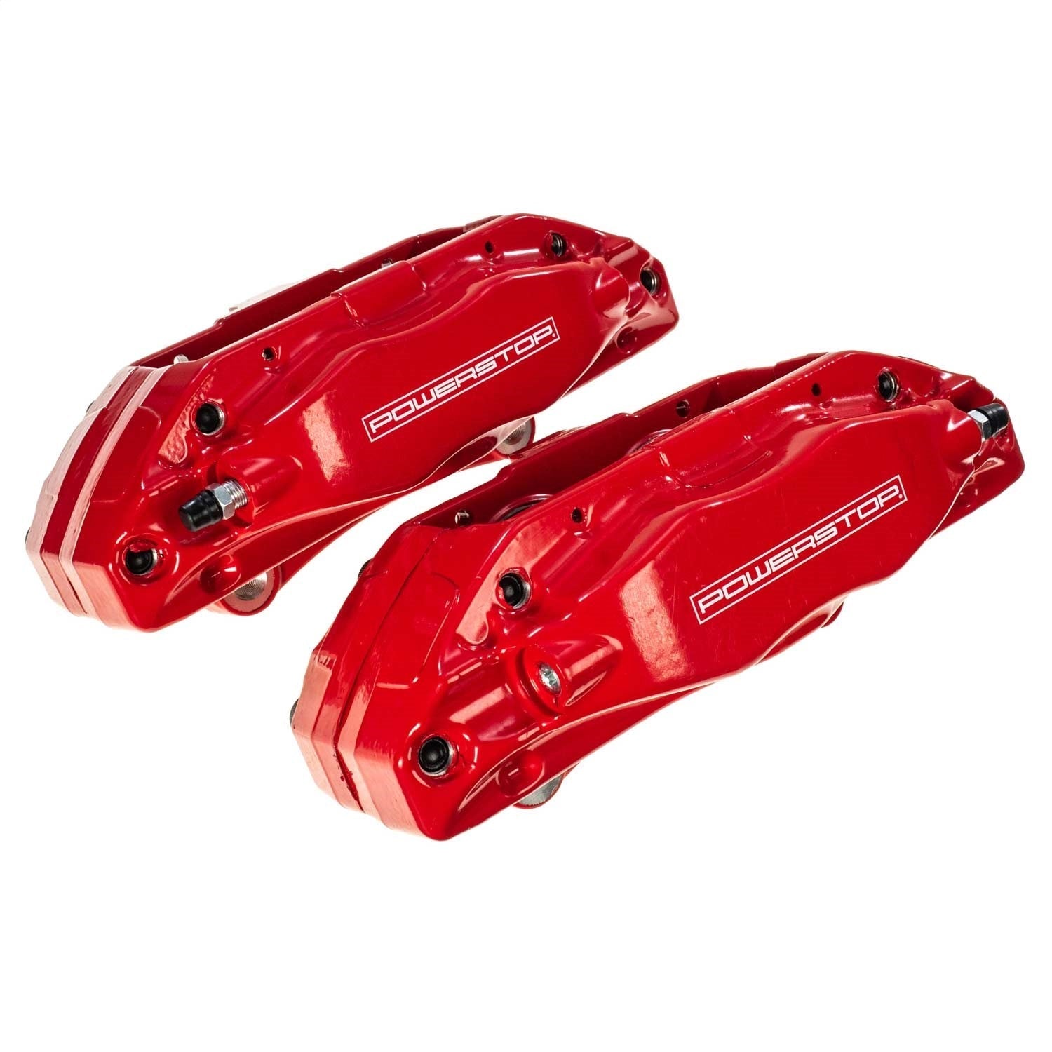 Power Stop 04-08 Acura TL Front Red Calipers w/o Brackets - Pair