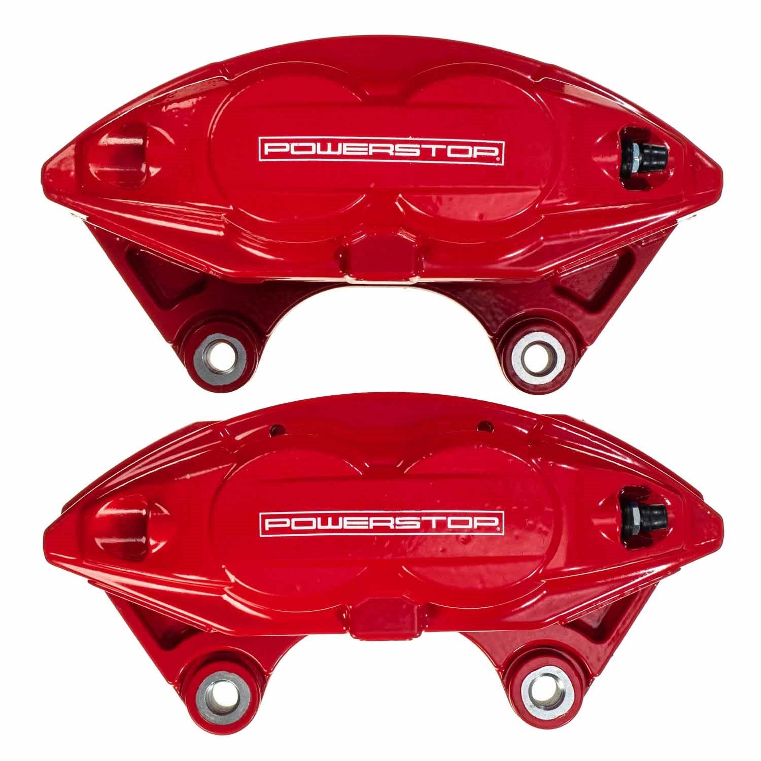 Power Stop 09-19 Nissan 370Z Front Red Calipers w/o Brackets - Pair
