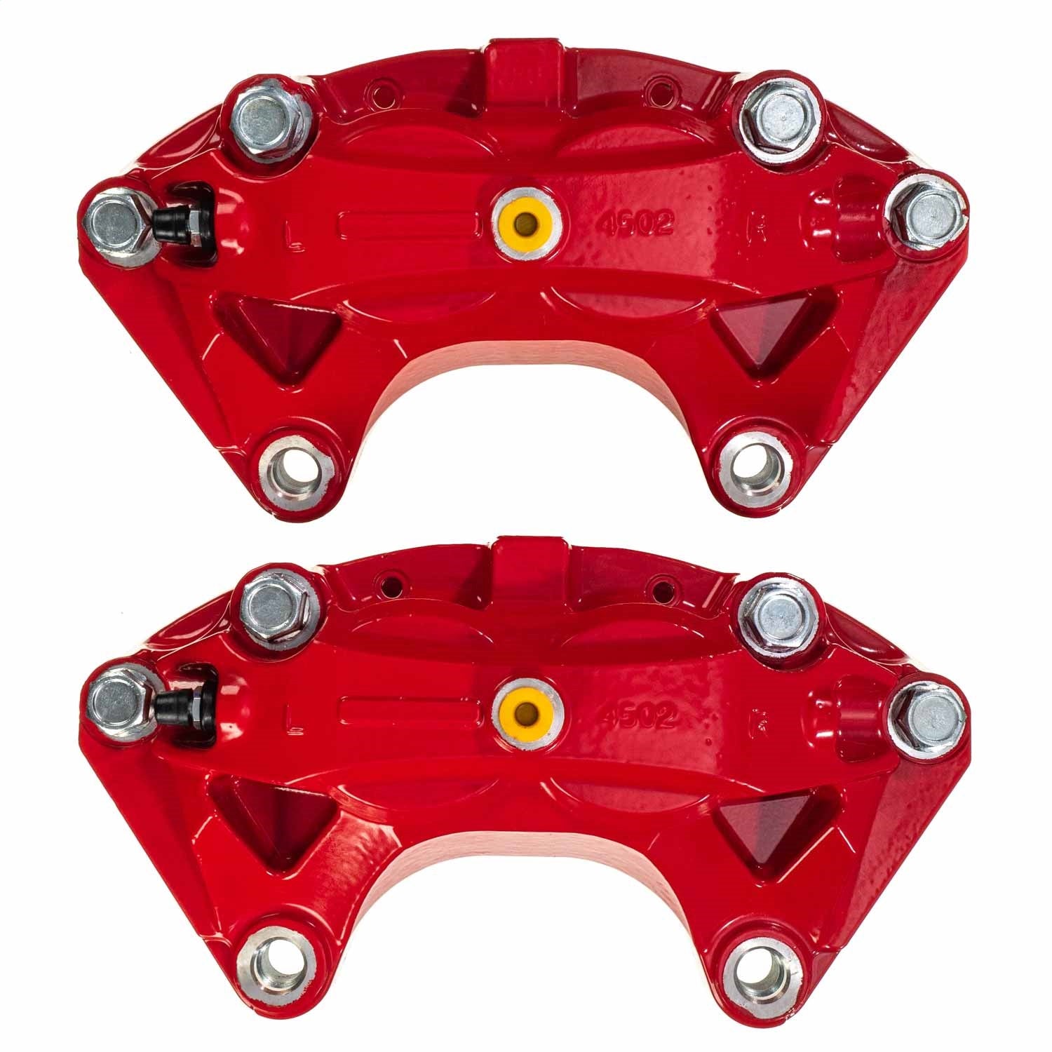 Power Stop 09-19 Nissan 370Z Front Red Calipers w/o Brackets - Pair