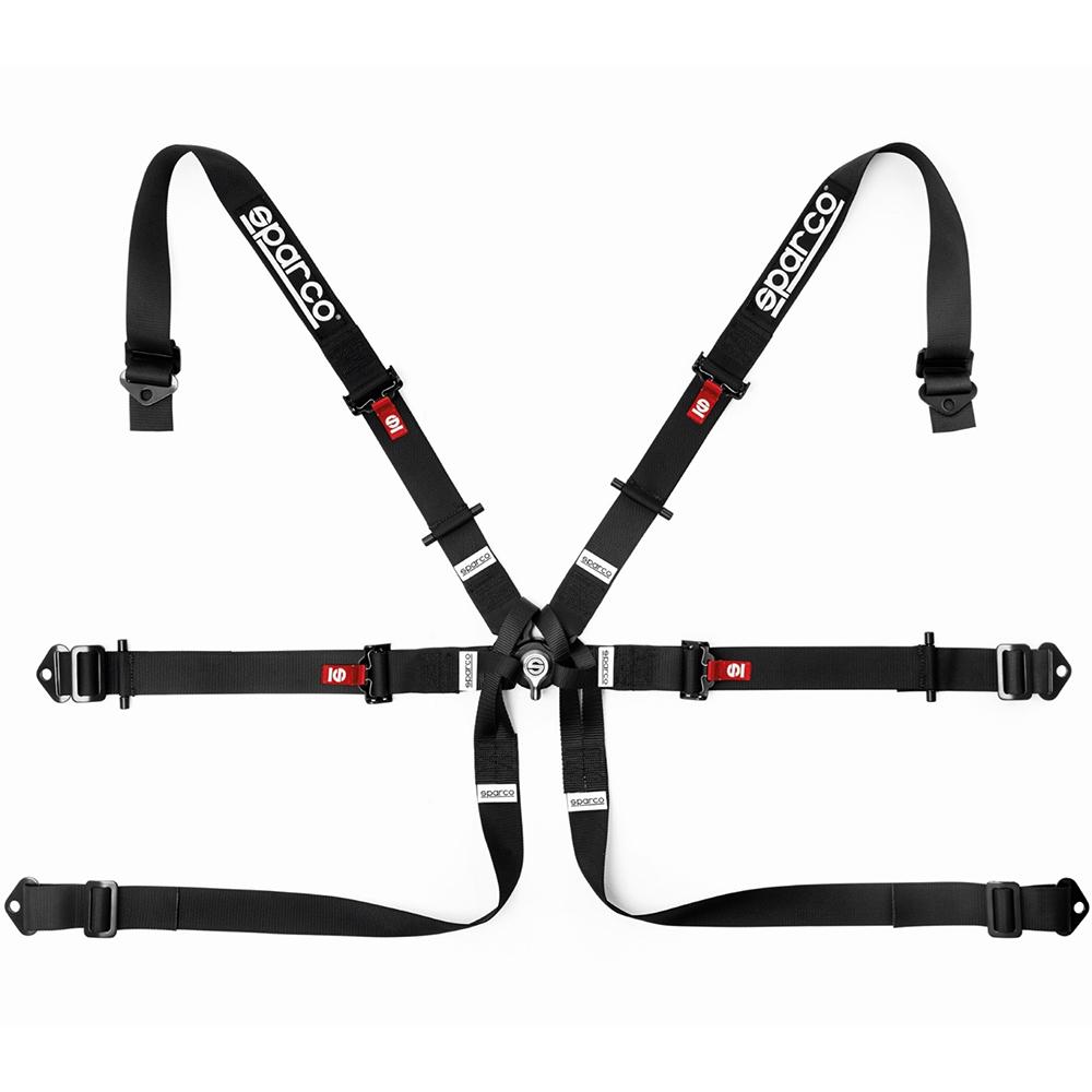 Sparco Formula 2" 6-Point Harness (04819H2NR/AZ/RS)
