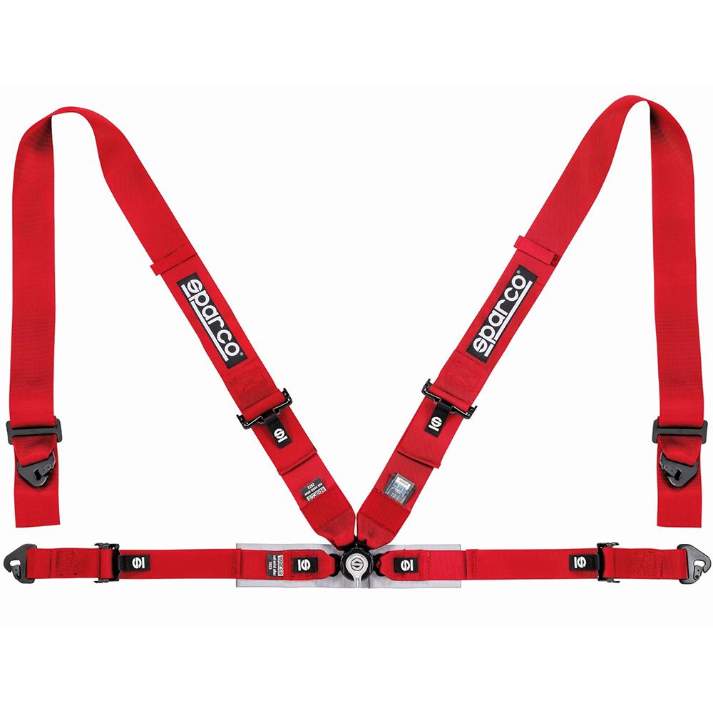 Sparco 3" 4-Point Competition Harness (04716M1AZ/NR/RS)