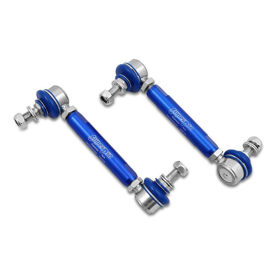 SuperPro 1991 Toyota MR2 Turbo Rear HD Adjustable End Link Set (10mm Studs 160mm-205mm Length)