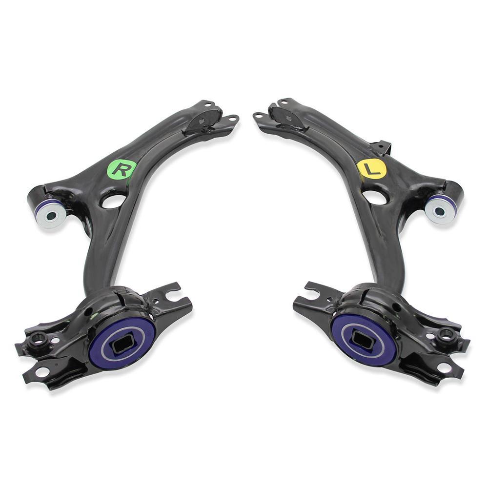 SuperPro 2016 Honda Civic EX Front Lower Control Arm Set w/ Bushings