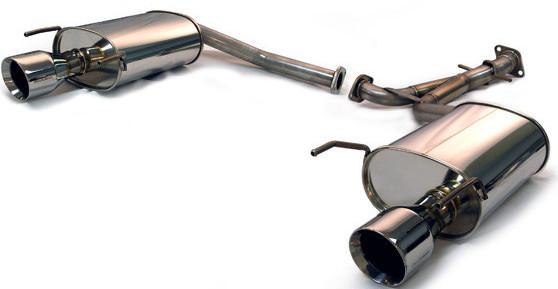 Revel Medallion Touring-S Catback Exhaust - Dual Muffler / Rear Section 06-12 Lexus GS300/350