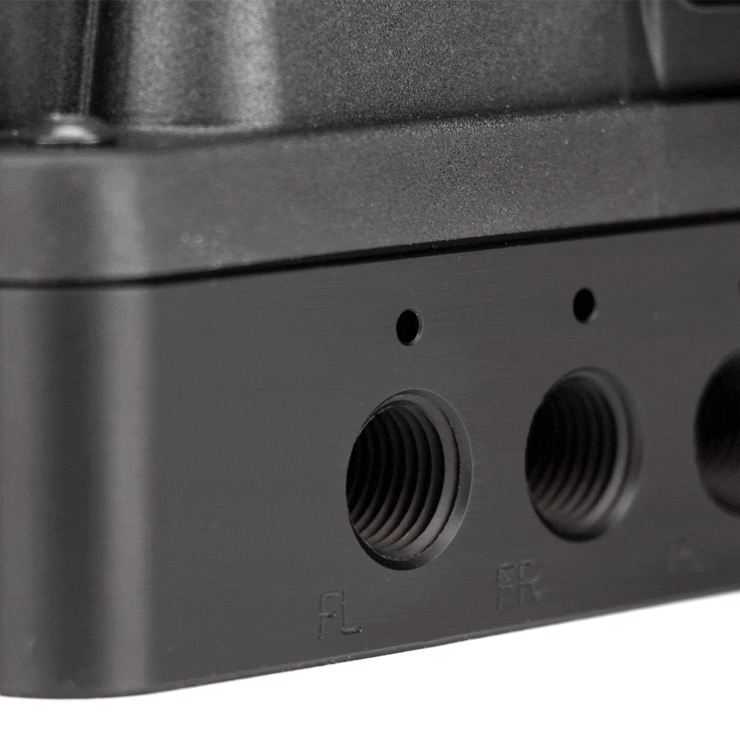 Air Lift 3H/3P Manifold - 1/4in Threaded Ports (FNPT)