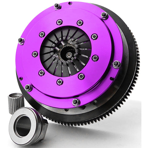 XClutch Twin-Disc Solid Ceramic Clutch Kit with Flywheel | 2009-2016 BMW Z4, 2007-2010 BMW 335i, and 2008-2010 BMW 135i (XKBM20524-2E)