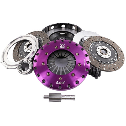 XClutch Twin-Disc Solid Organic Clutch Kit with Flywheel | 2011 BMW 1 Series M, 2011-2015 BMW 335i, and 2011-2013 BMW 135i (XKBM23596-2G)