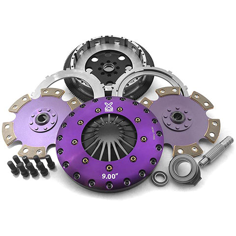 XClutch 17-21 Honda Civic Type R 2.0L 9in Twin Solid Ceramic Clutch Kit