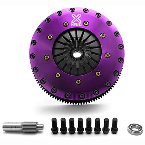 XClutch 17-21 Honda Civic Type R 2.0L 9in Twin Solid Organic Clutch Kit