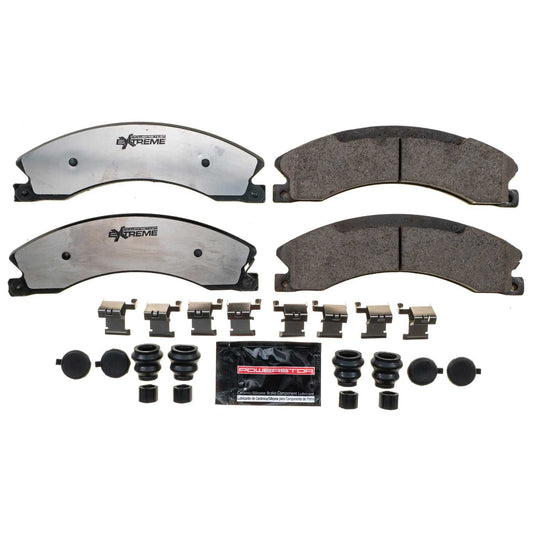 Power Stop 12-19 Chevrolet Silverado 2500 HD Front or Rear Z36 Truck & Tow Brake Pads w/Hardware