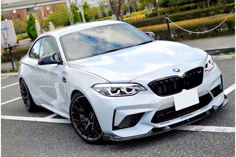 F87 M2C 3D STYLE CARBON FIBER FRONT LIP