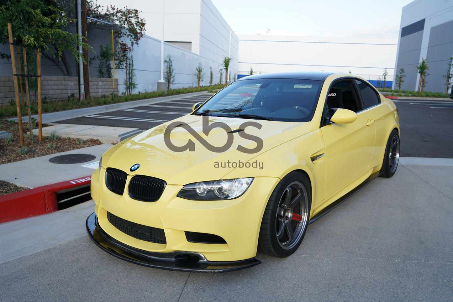 E9X M3 GT4 V1 EXTENDED FRONT LIP