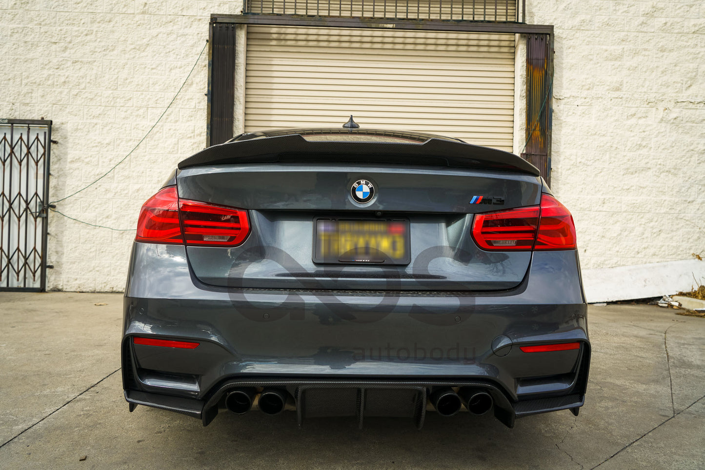 F80 F30 PSM STYLE CARBON FIBER SPOILER