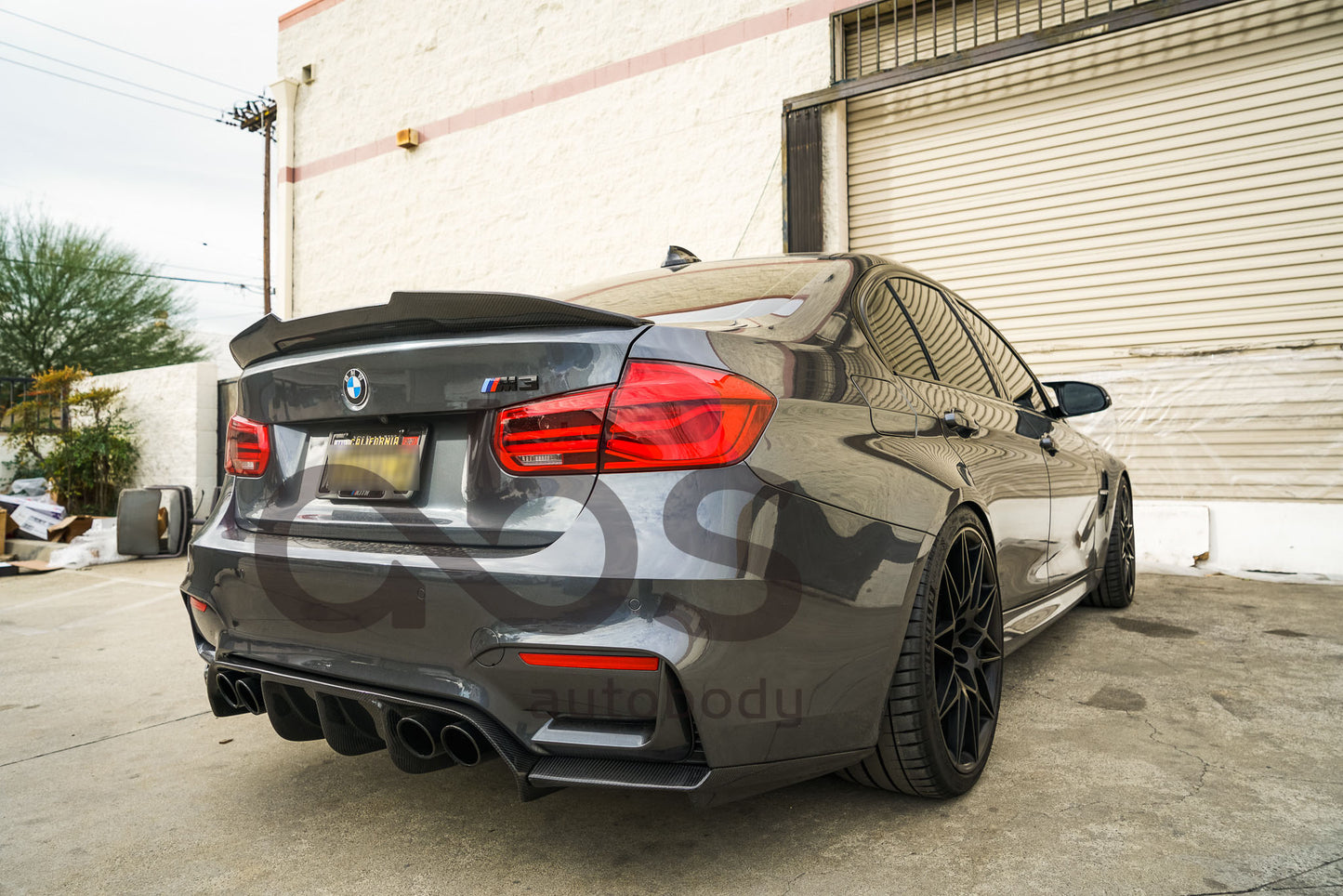 F80 F30 PSM STYLE CARBON FIBER SPOILER