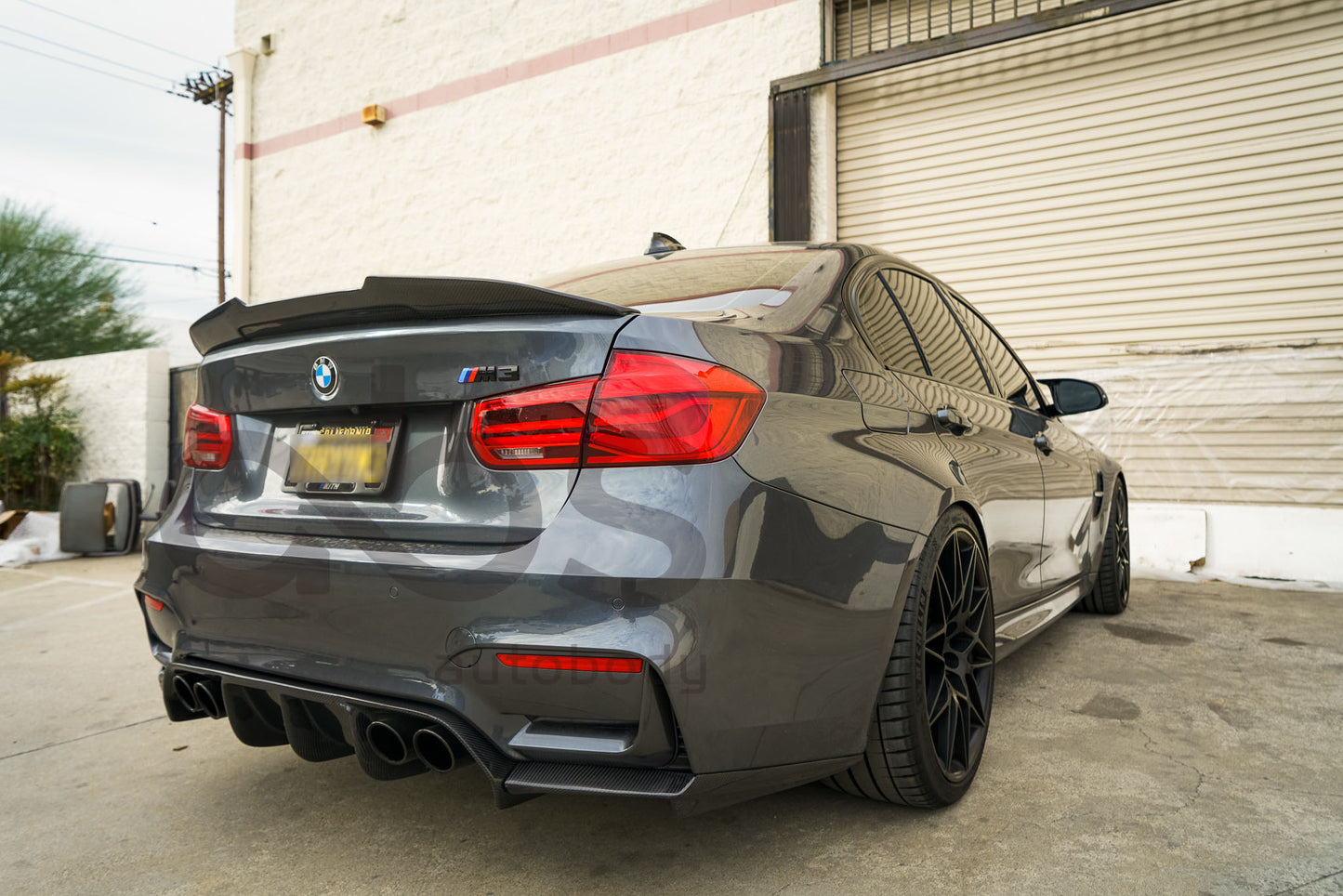 F80 F30 PSM STYLE CARBON FIBER SPOILER