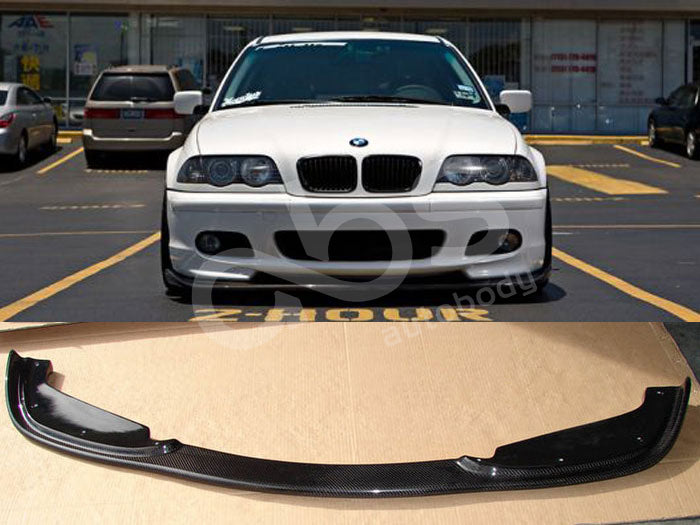 MC Style Carbon Fiber Front Lip - BMW E46 M3