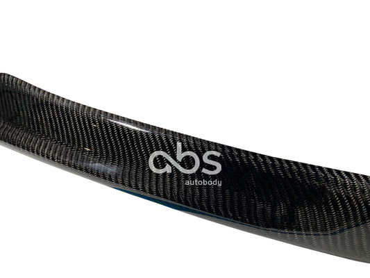 ICARBON Style Carbon Fiber Front Lip - BMW E82 1-series