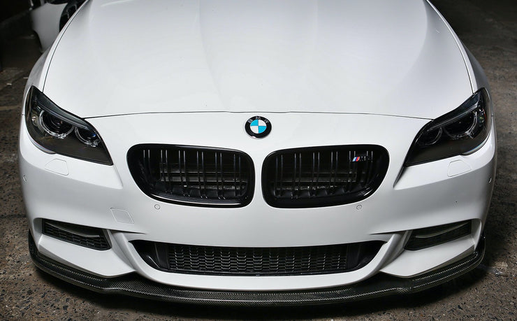 BMW F10 5-SERIES CARBON FIBER COMPETITION STYLE FRONT LIP
