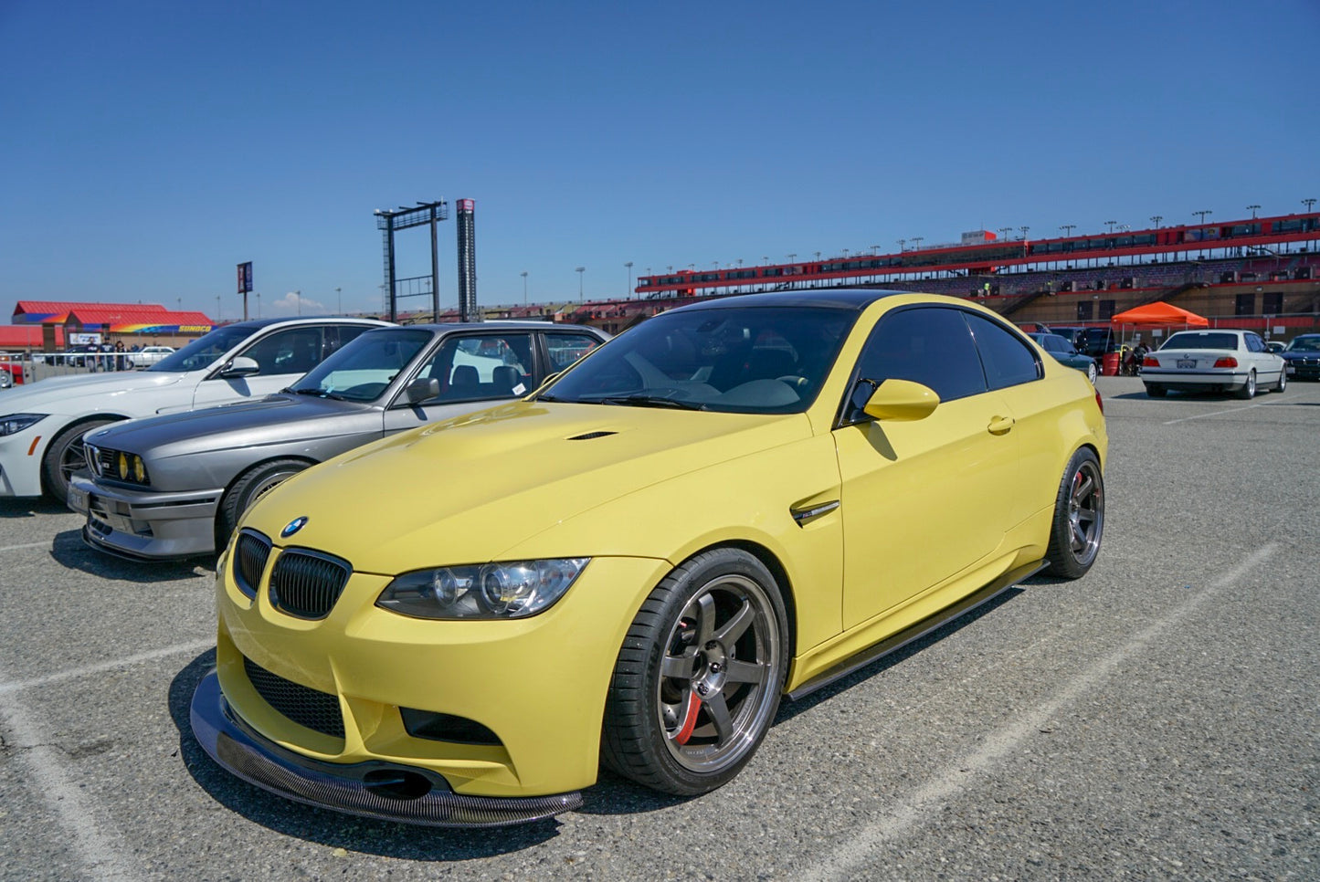 E9X M3 GT4 FRONT LIP