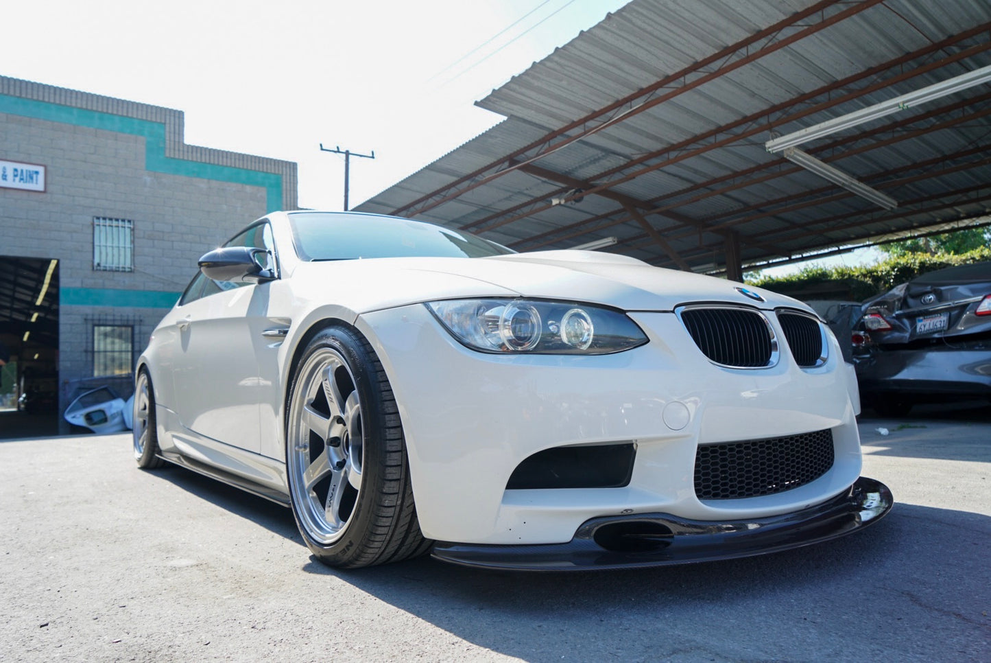 E9X M3 GT4 FRONT LIP