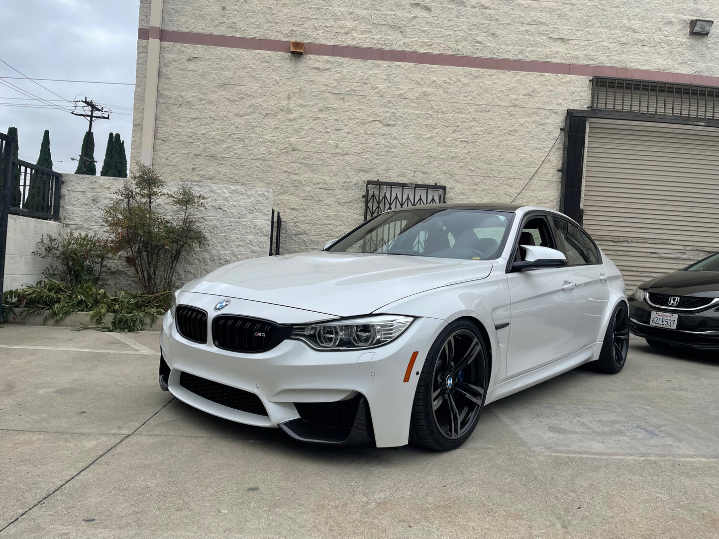 F8X FRONT CARBON FIBER SPLITTERS