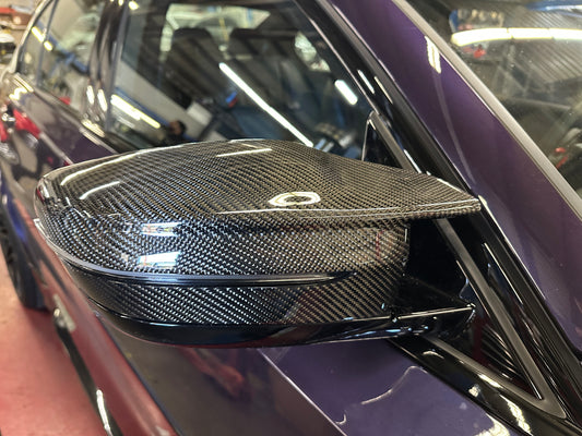 G8x Carbon Fiber Mirror caps