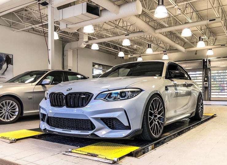 F87 M2 Competition Carbon Fiber Performance Style Front Lip