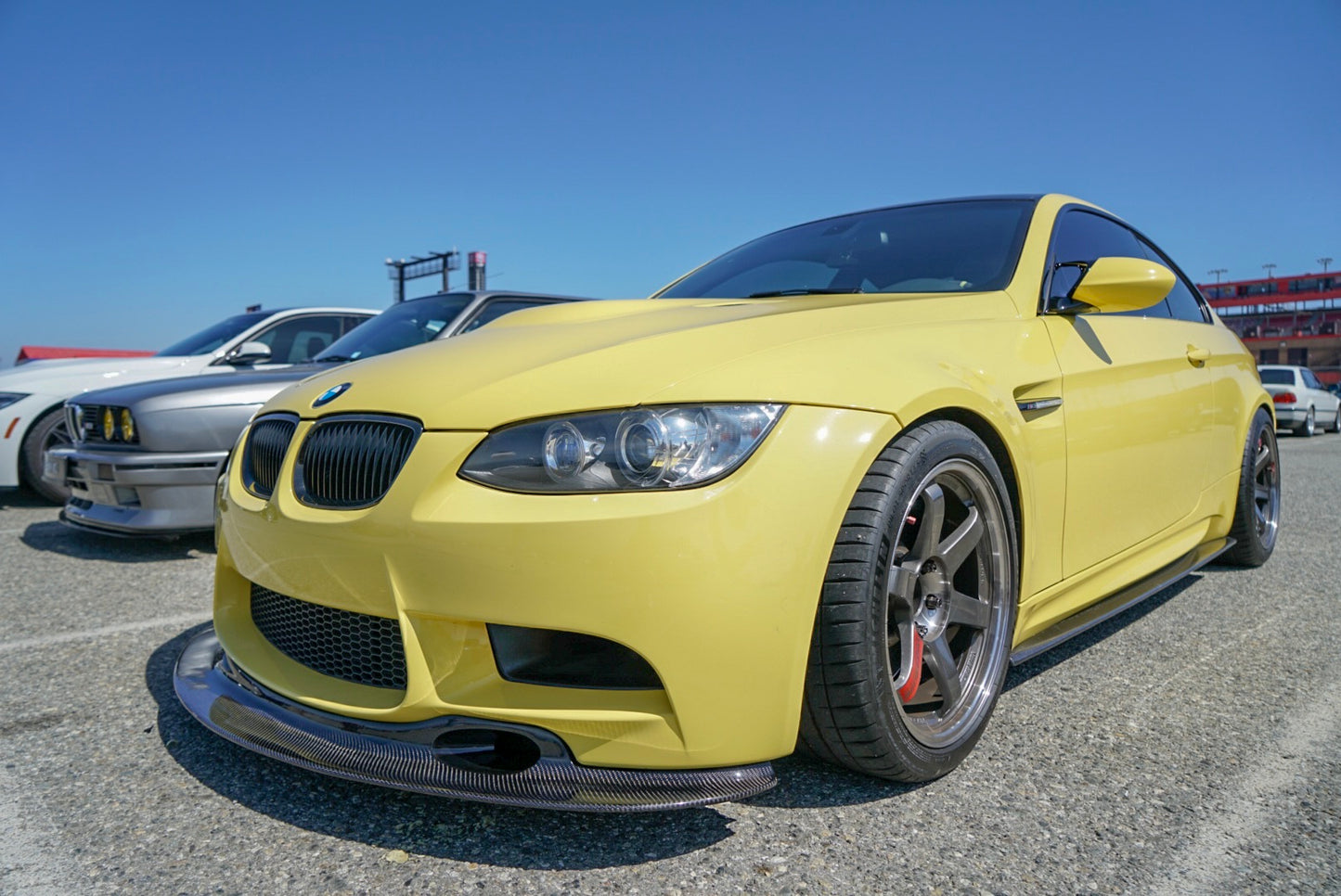 E9X M3 GT4 FRONT LIP