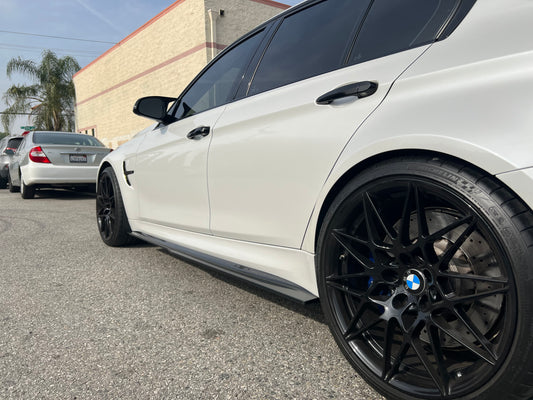 F80 V2 SIDE SKIRT EXTENSIONS
