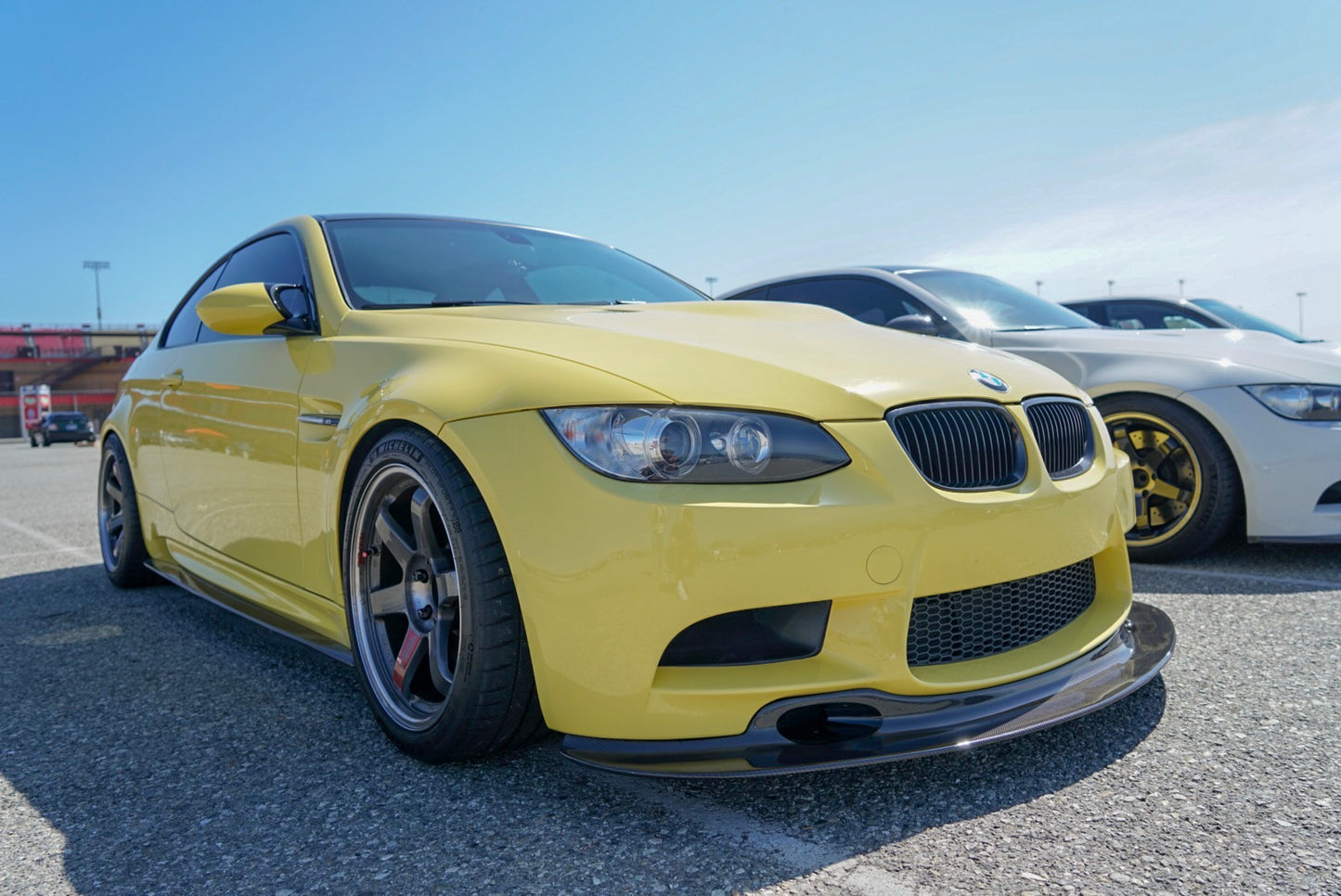 E9X M3 GT4 FRONT LIP
