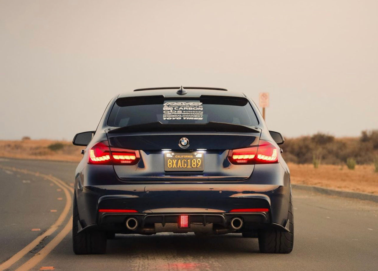 BMW F30 Third Brake Light Rear Diffuser