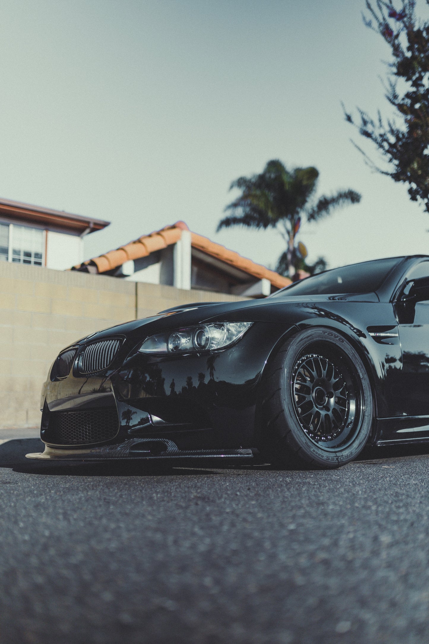 E9X M3 GT4 FRONT LIP